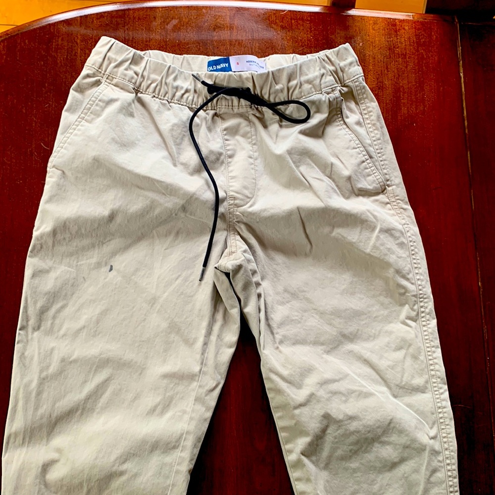 Old Navy modern jogger khaki pants
